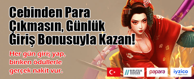 Haftalık Bonuslar Sizi Bekliyor